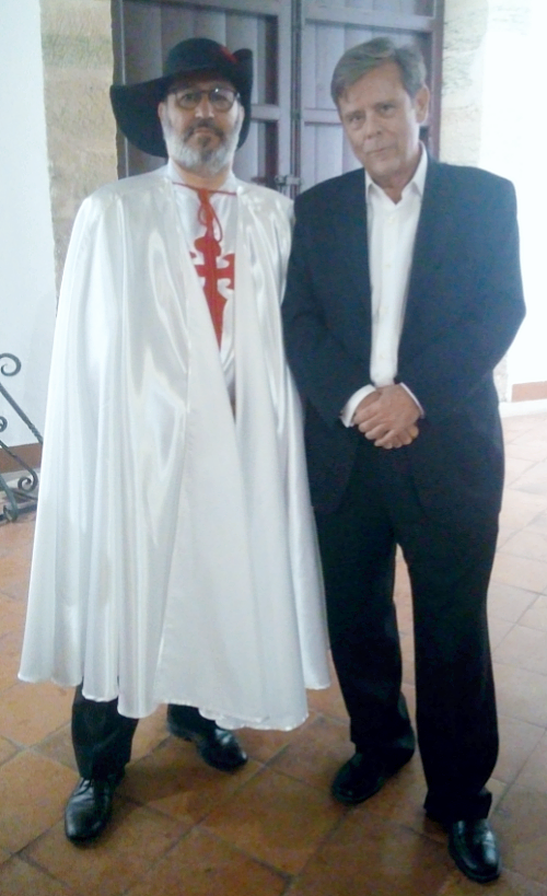 Junto a Antonio Gómez Rufo