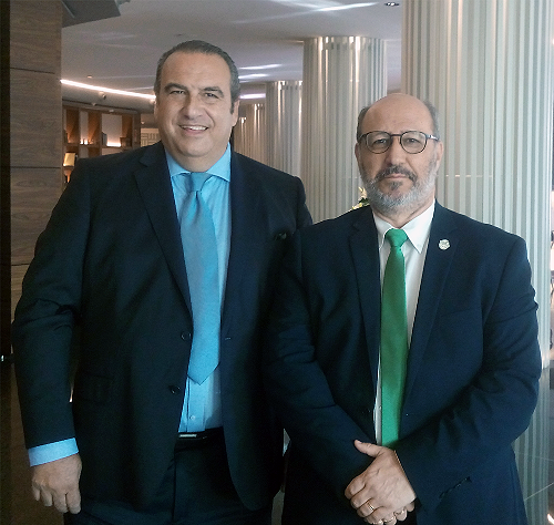 Junto a Juan García Sentandreu