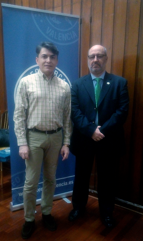 Junto al Conde de Oroszlány don Carlos Francisco Carrillo