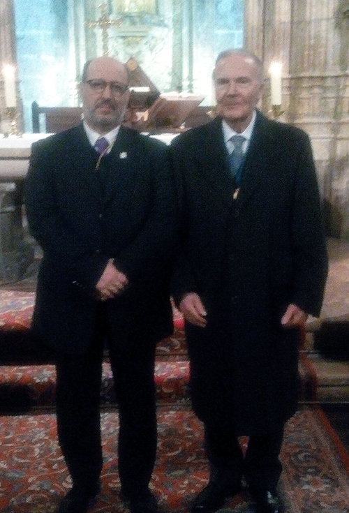 Junto a José Luis Manglano de Más