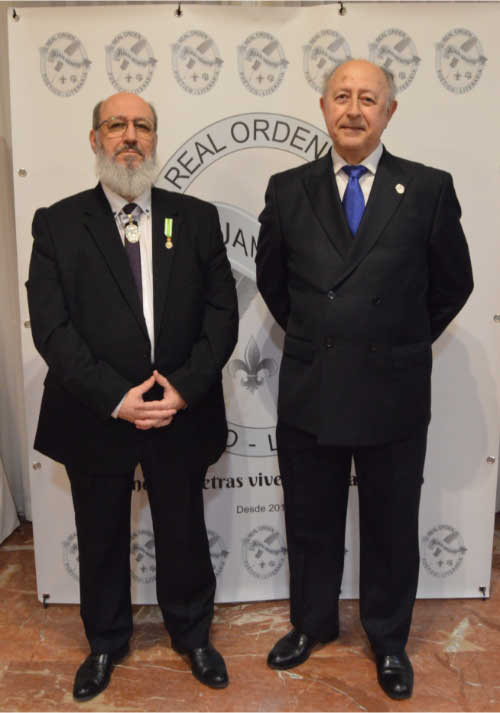 Junto a Mikel Garau Rosselló