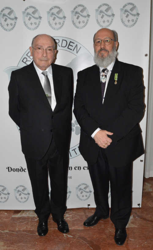 Junto a Joan Romero i Moya