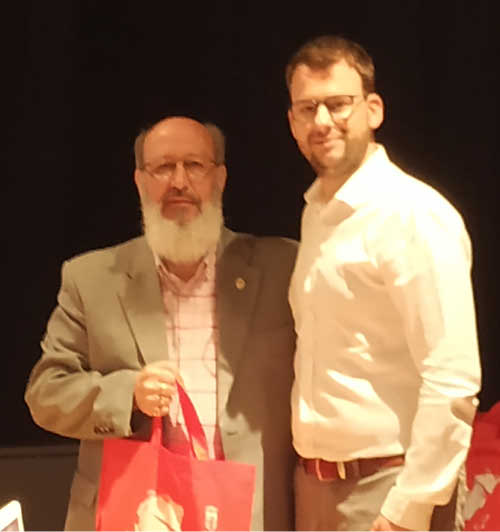 Junto a Fernando Portillo Esteve