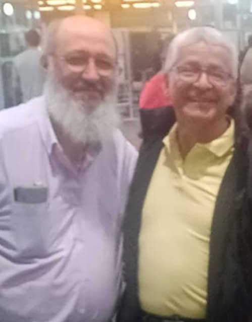 Junto a Fernando Montaña Lozano