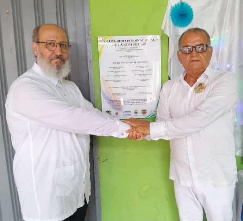 Junto a Gerardo María Giraldo Pérez