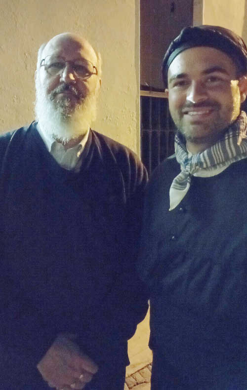 Junto a Manuel García-Pardo Suárez