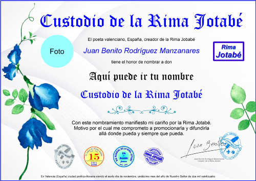 Custodios de la Rima Jotabé