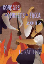 Cartell del Concurso de Llibrets de Falla de Lo Rat Penat 2012