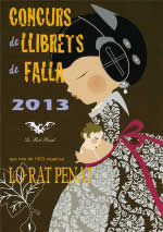 Cartell del Concurso de Llibrets de Falla de Lo Rat Penat 2013
