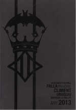 Llibret Falla Mayor de la Falla Francisco Climent, Uruguay, Marqués de Bellet 2012-13