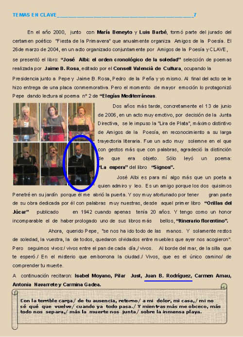 Revista, Clave Literaria