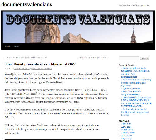 Documents Valencians