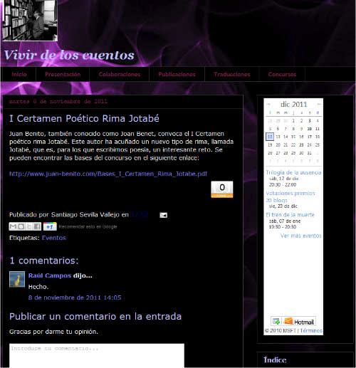 Vivir de los Cuentos