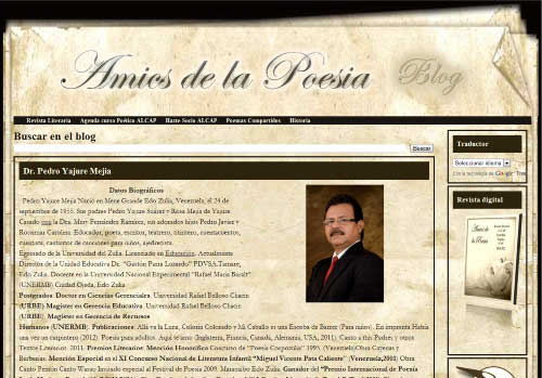 Pedro Yajure Mejía en Valencia