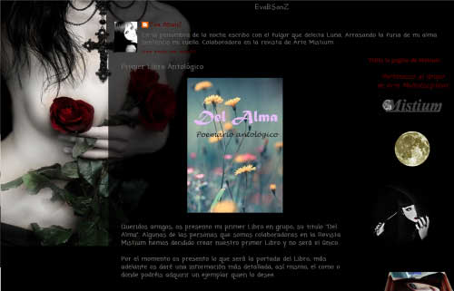 Del Alma, primer libro del Grupo de Arte Multidisciplinar, Mistium