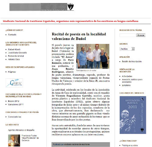 Sindicato de Escritores de España