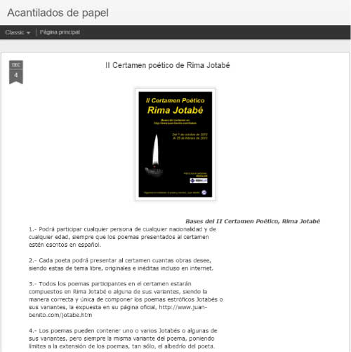 Acantilados de papel