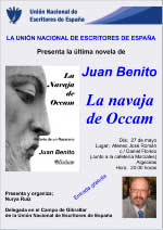 Presentación de mi libro, La navaja de Occam, en Algeciras