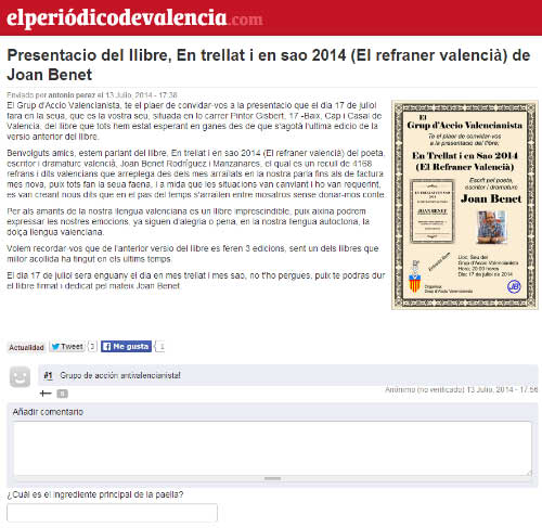 El Periódico de Valencia