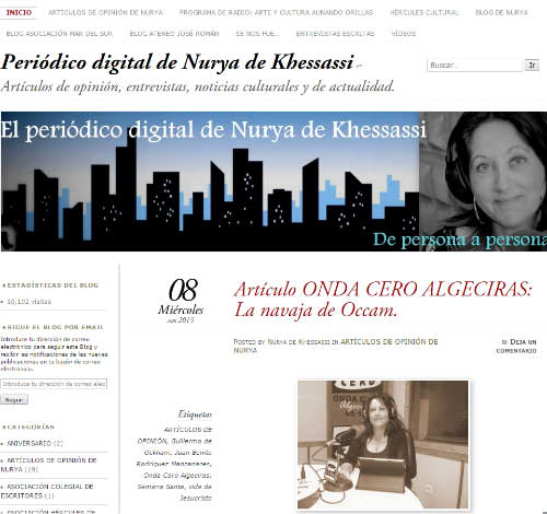 El periódico digital de Nuria de Khessassi