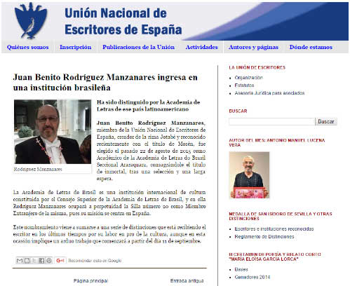 Unión Nacional de Escritores de España