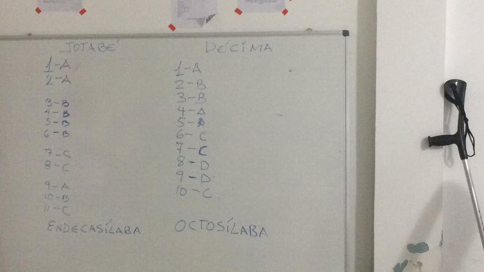 La Rima Jotabé en el grupo literaria Ébano, Tsáchila y marfil