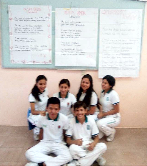 Alumnos de la Escuela Secundaria Emilio Rabasa Estevanell de Chiapas (México)